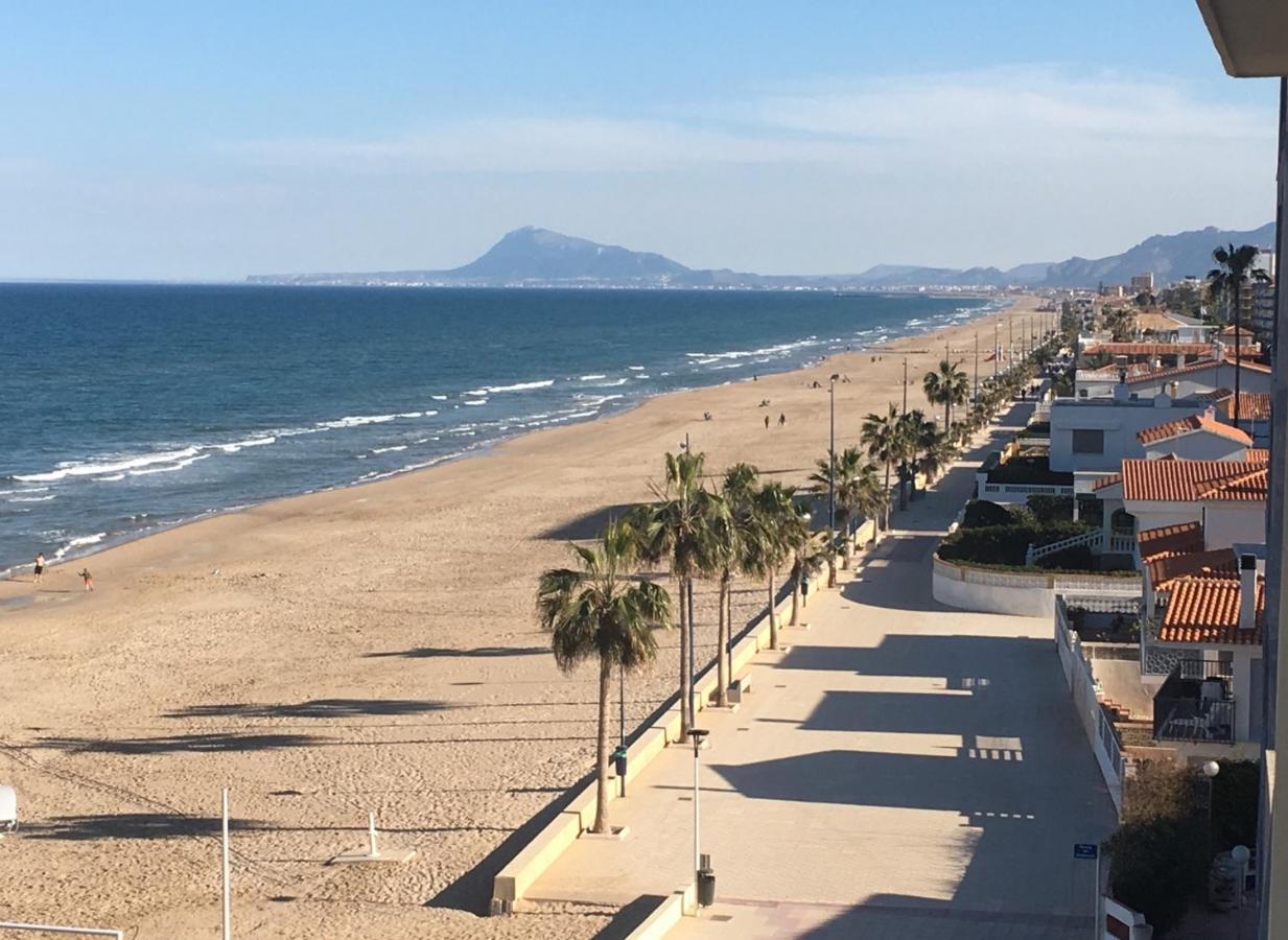 Apartamento primera línea de playa Bellreguard Exterior foto