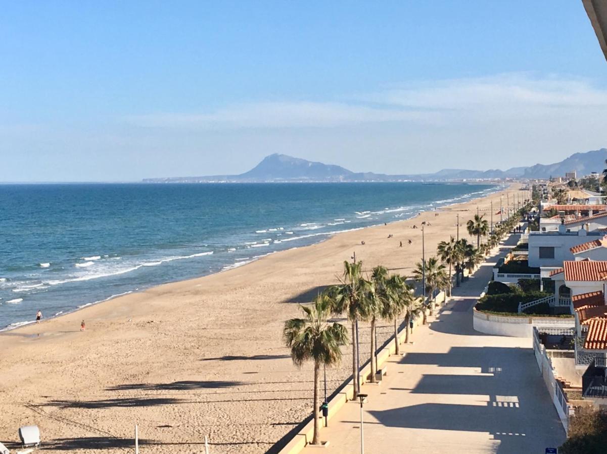 Apartamento primera línea de playa Bellreguard Exterior foto