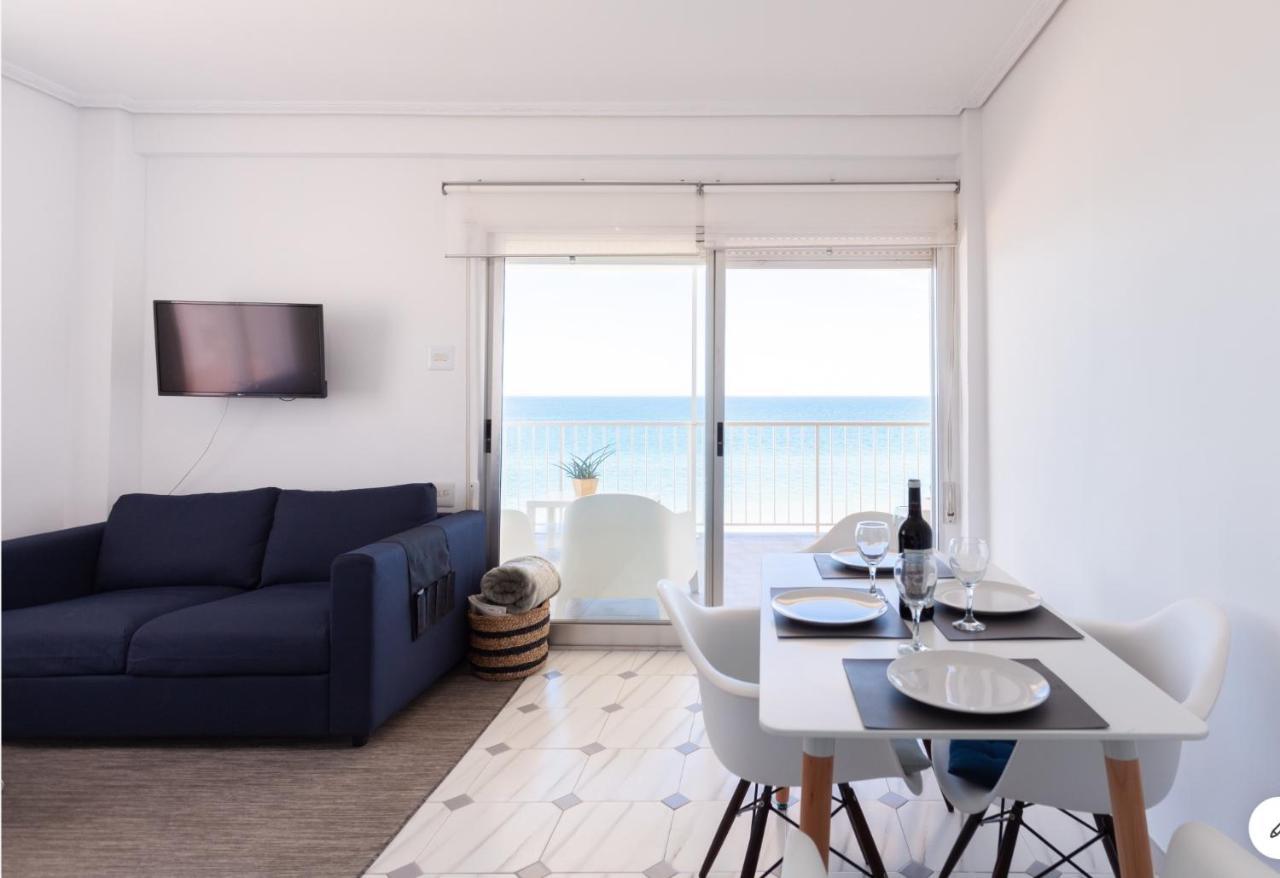 Apartamento primera línea de playa Bellreguard Exterior foto