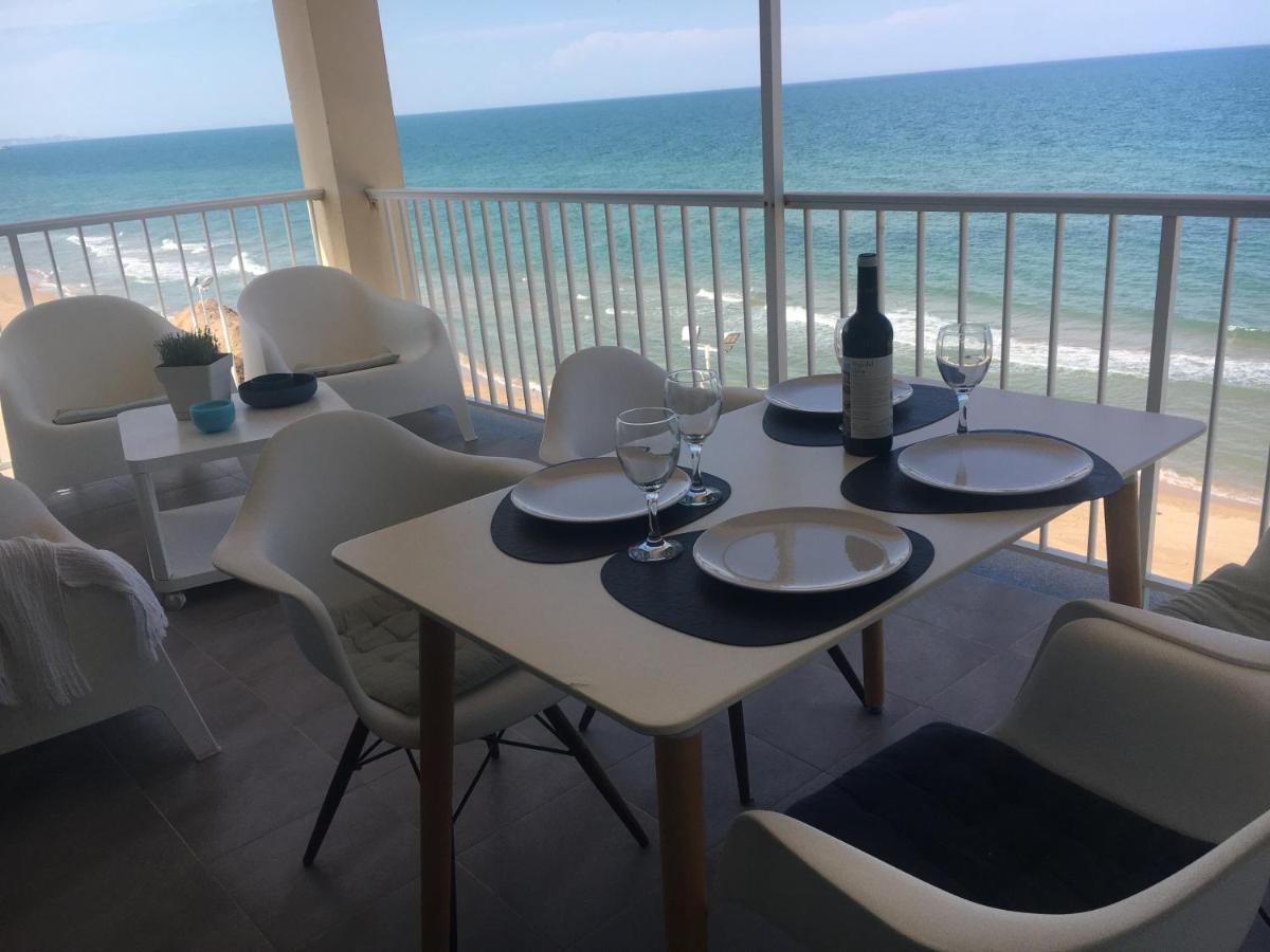 Apartamento primera línea de playa Bellreguard Exterior foto